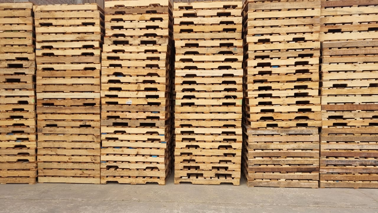 Pallets reacondicionados CONVERZA